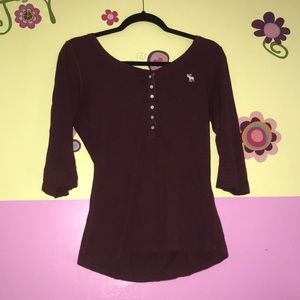 Abercrombie and Fitch 1/3 length longsleeve Shirt